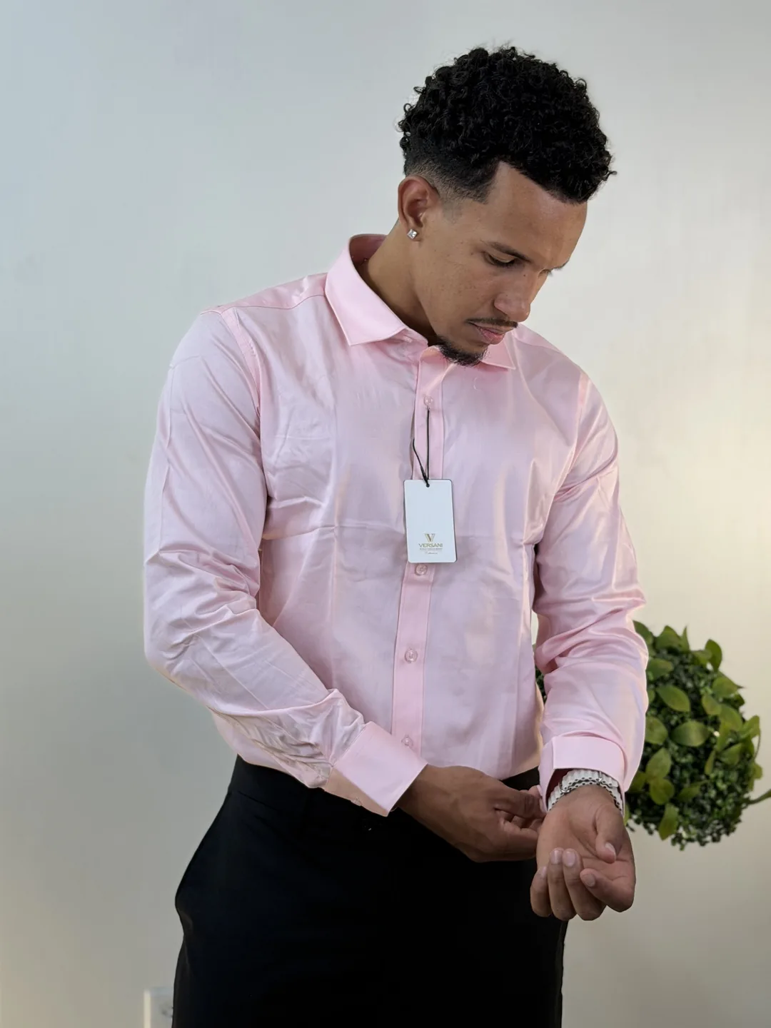 Vista 1 de Camisas Versani en rosa